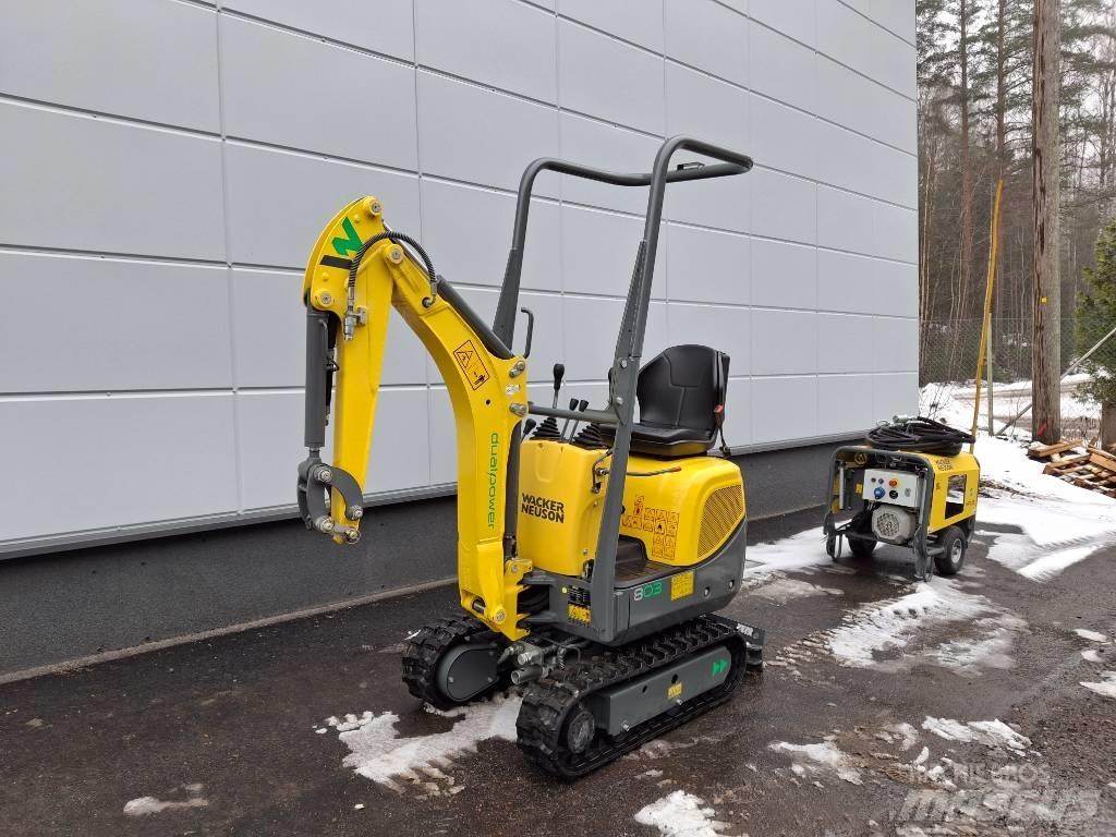Wacker Neuson 803 Mini bagri <7t