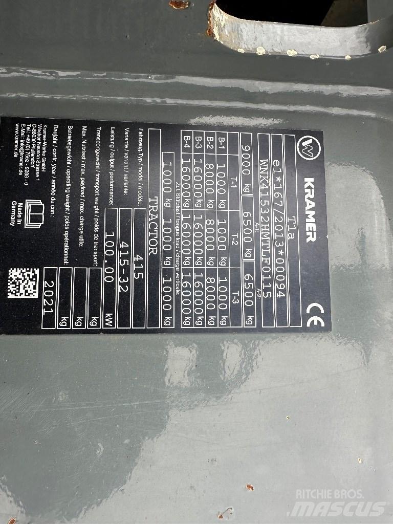 Kramer KT365 Kmetijski teleskopski nakladalci