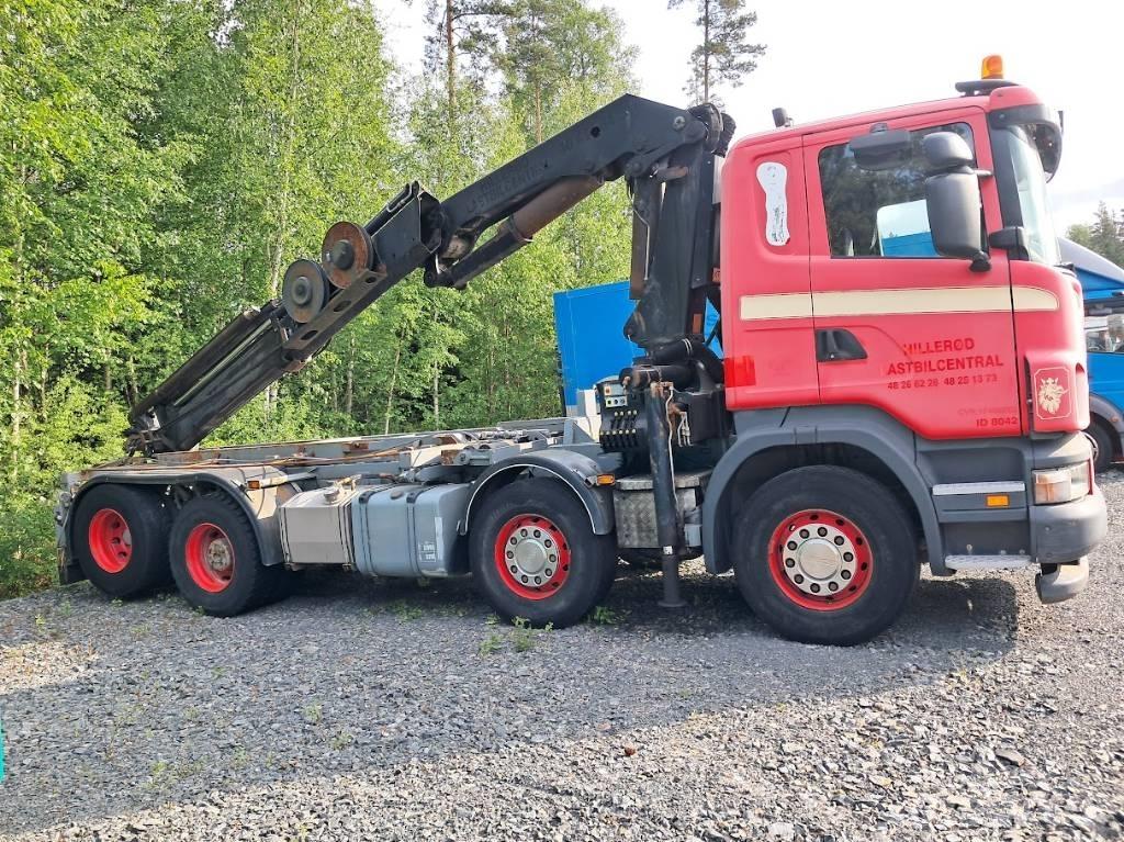 Scania R420 Tovornjaki z žerjavom