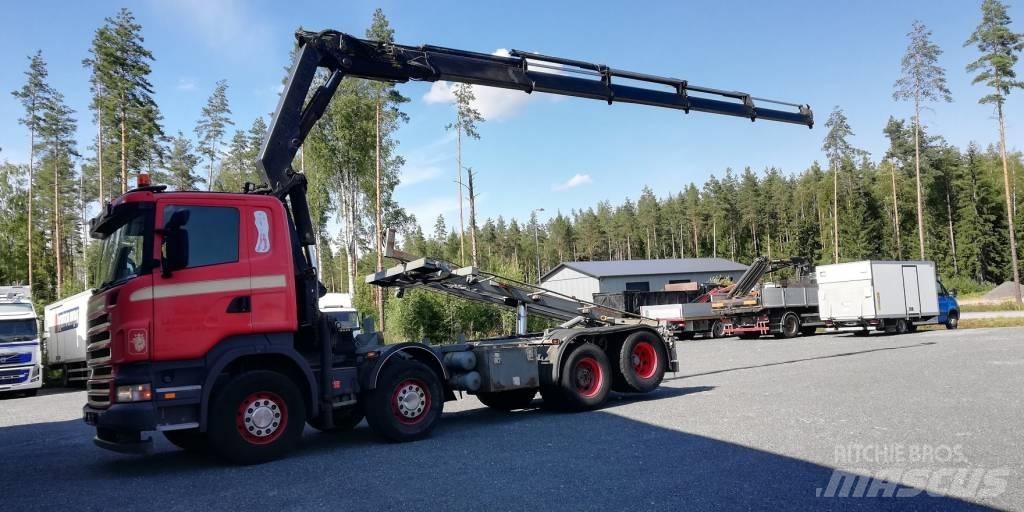 Scania R420 Tovornjaki z žerjavom