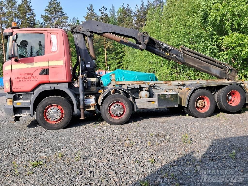 Scania R420 Tovornjaki z žerjavom