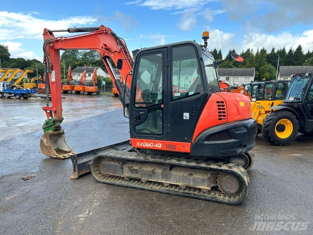 Kubota KX080-4 Midi bagri 7t – 12t