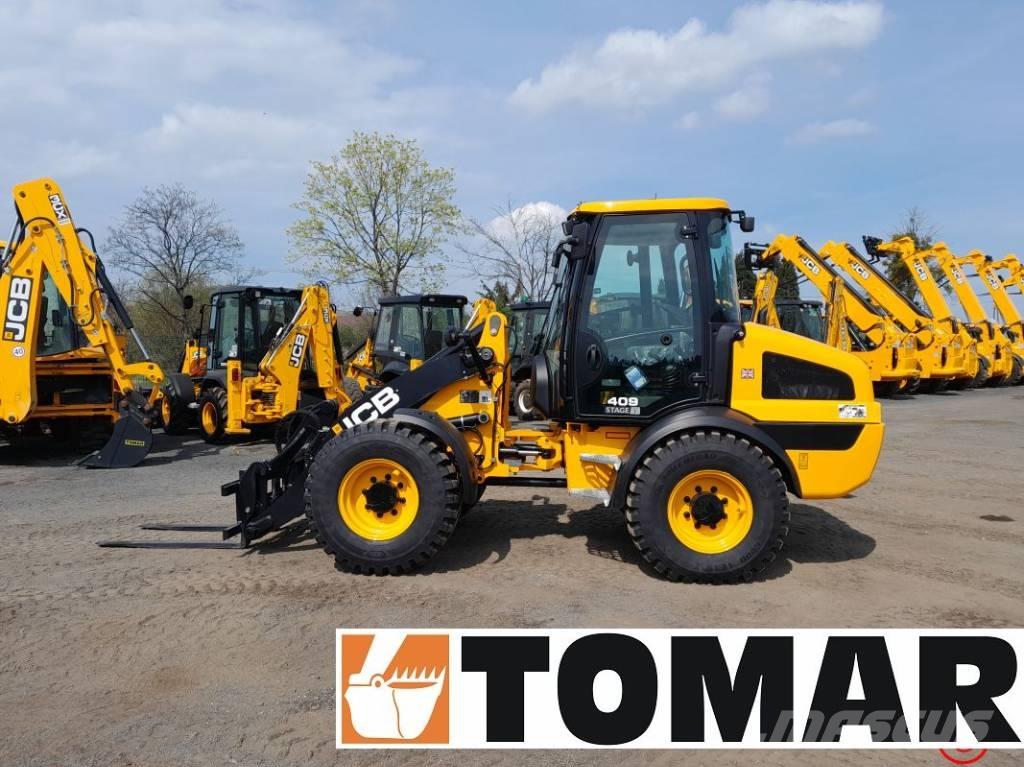 JCB 409 Kolesni nakladalci