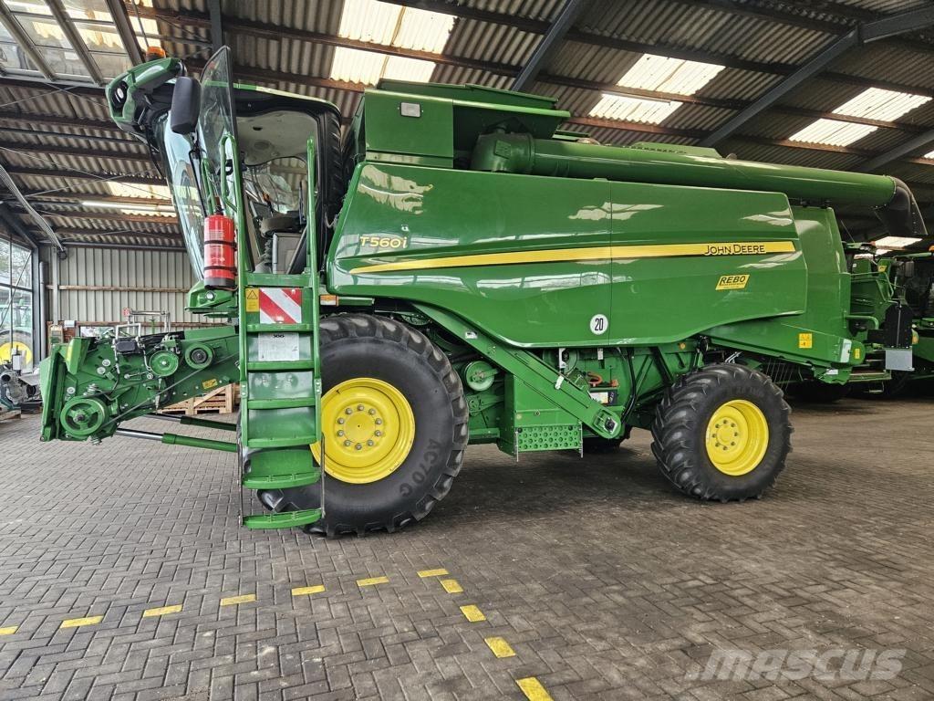 John Deere T560 i Kombajni