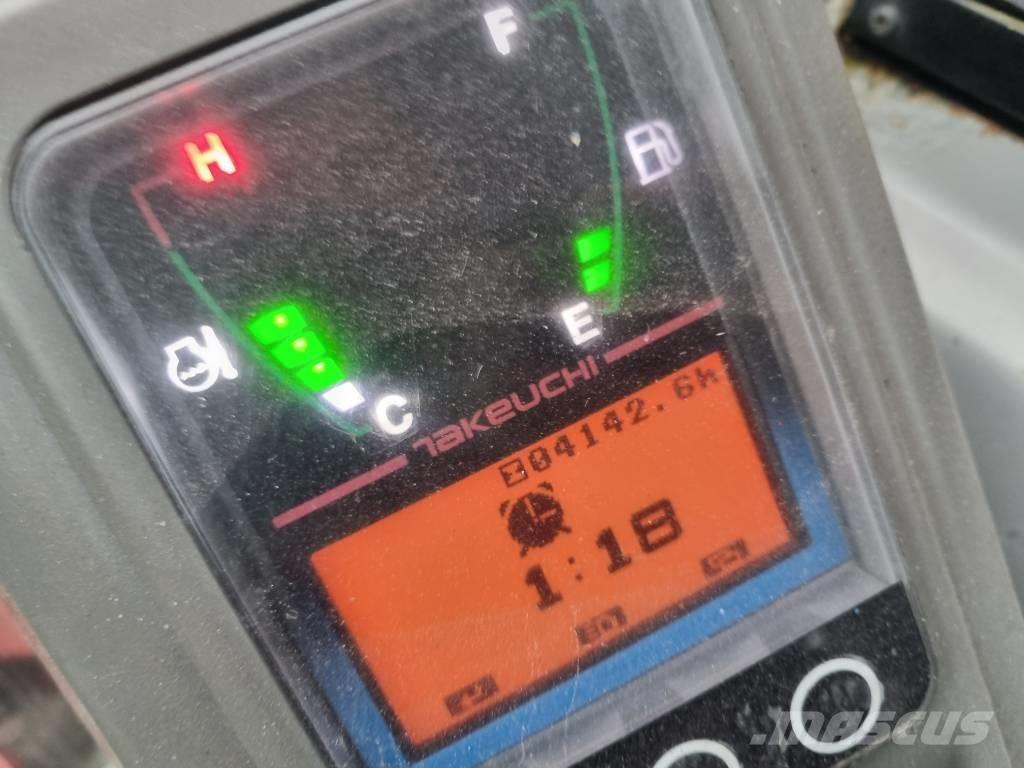 Takeuchi TB 216 Mini bagri <7t