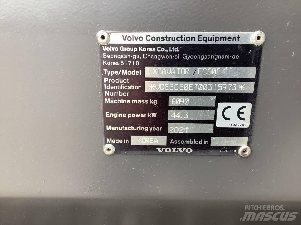 Volvo EC 60 E Bagri goseničarji