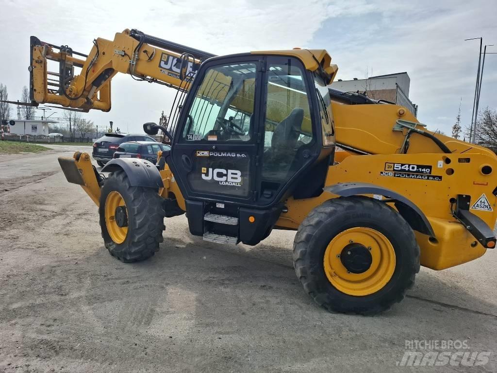 JCB 540-140 Teleskopski viličarji