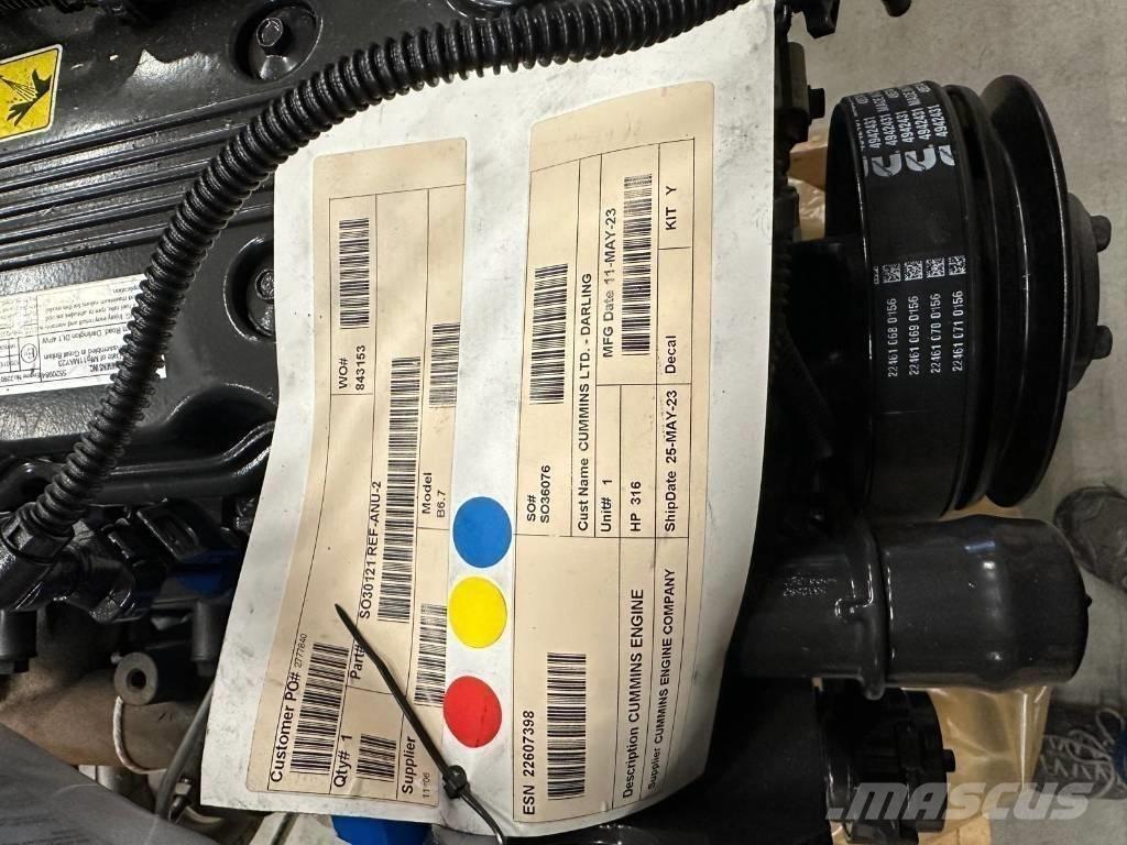 Cummins B6.7 FR95272 Kmetijstvo - drugo