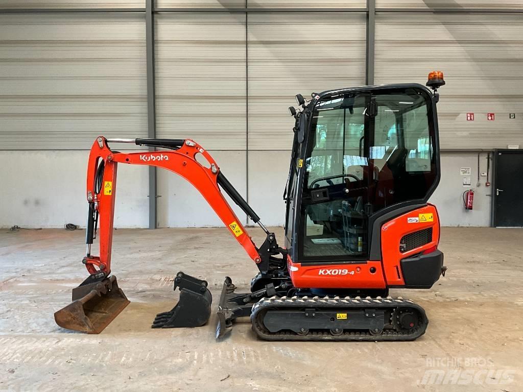 Kubota KX 019-4 Mini bagri <7t