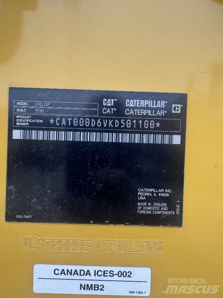 CAT D6 LGP Buldožerji goseničarji