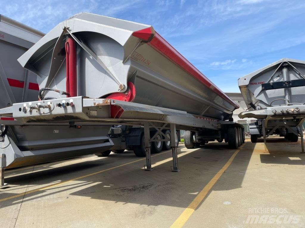  OSW 4 Axle Side Dump Kiper prikolice