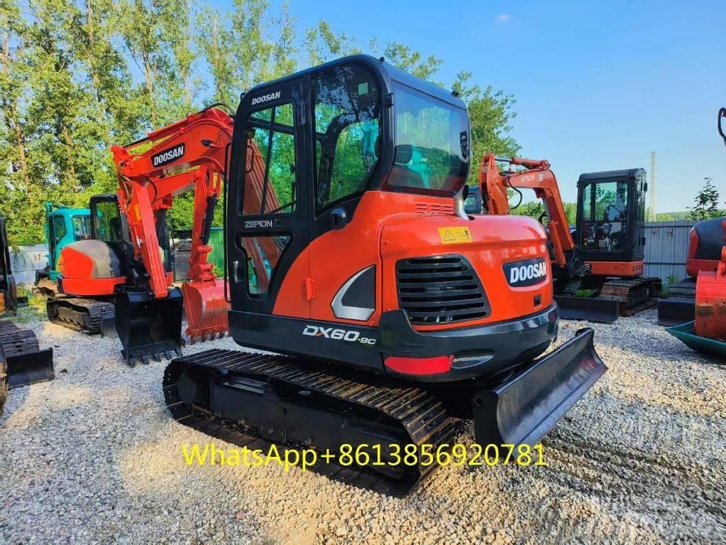 Doosan DX 60 Mini bagri <7t