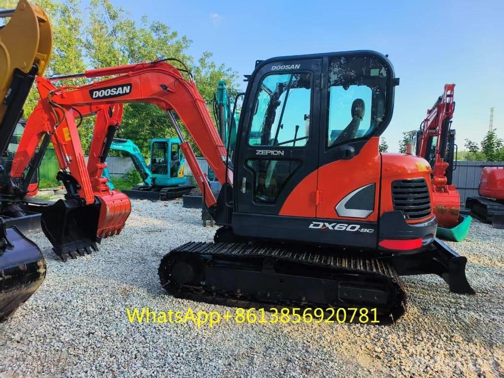 Doosan DX 60 Mini bagri <7t