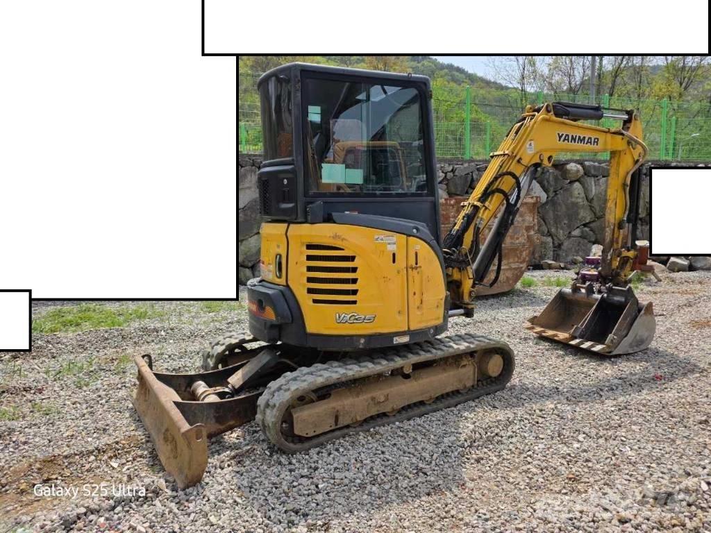 Yanmar Vio 35 Mini bagri <7t