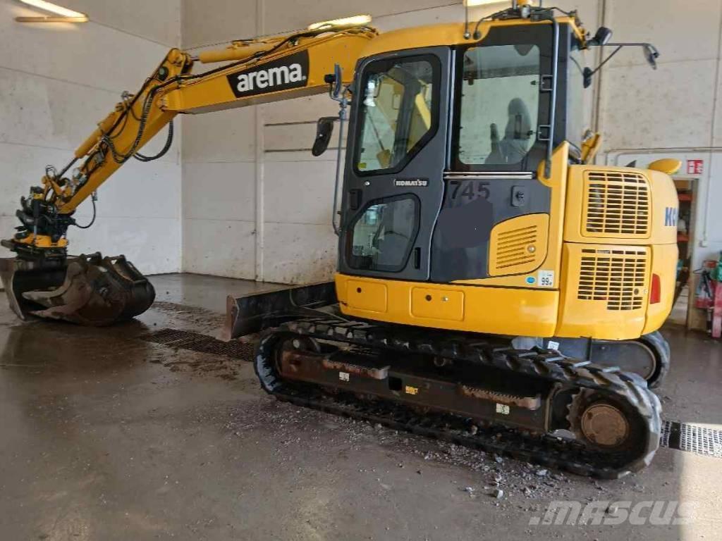 Komatsu PC78US-10 Midi bagri 7t – 12t