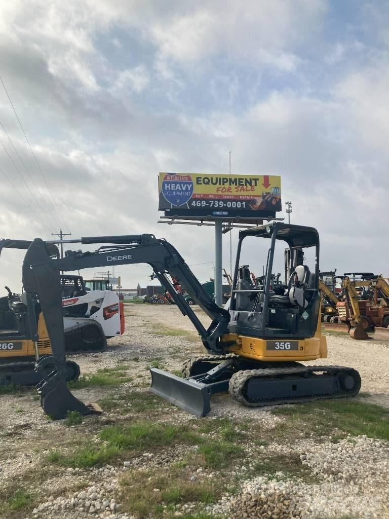 John Deere 35 G Bagri goseničarji