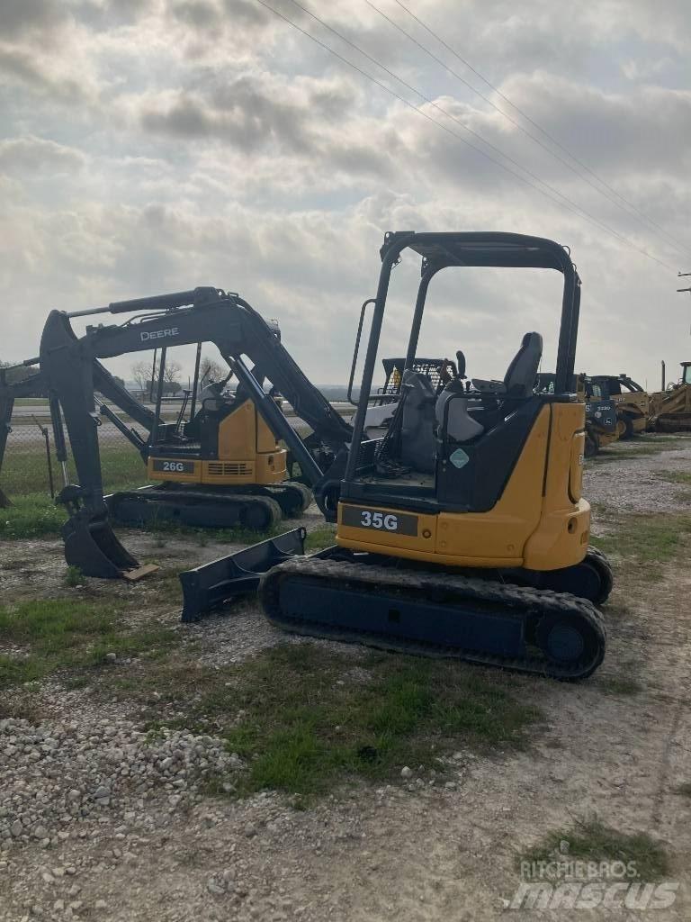 John Deere 35 G Bagri goseničarji