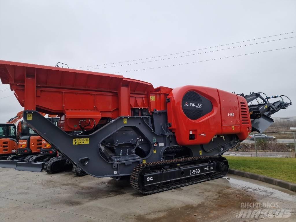 Terex Finlay J960 Mobilni drobilniki