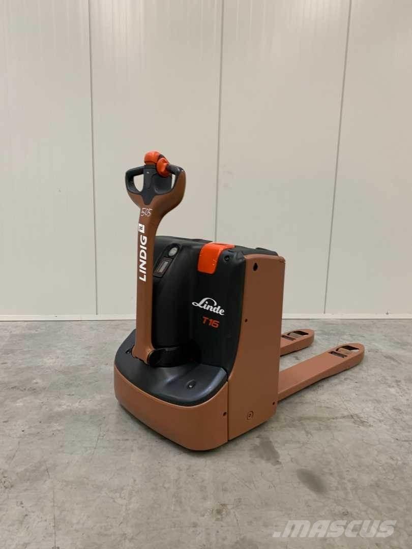 Linde T16 Ročni električni viličar