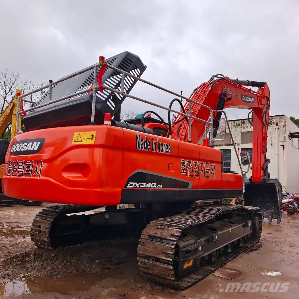 Doosan DX 340 LC Bagri goseničarji