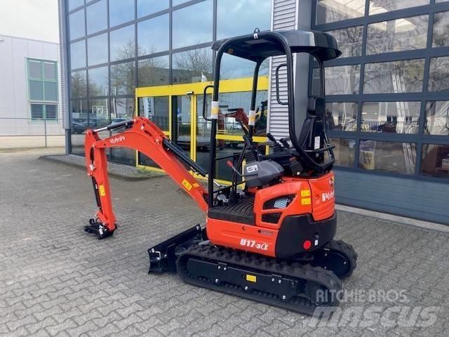 Kubota U 17-3 Mini bagri <7t