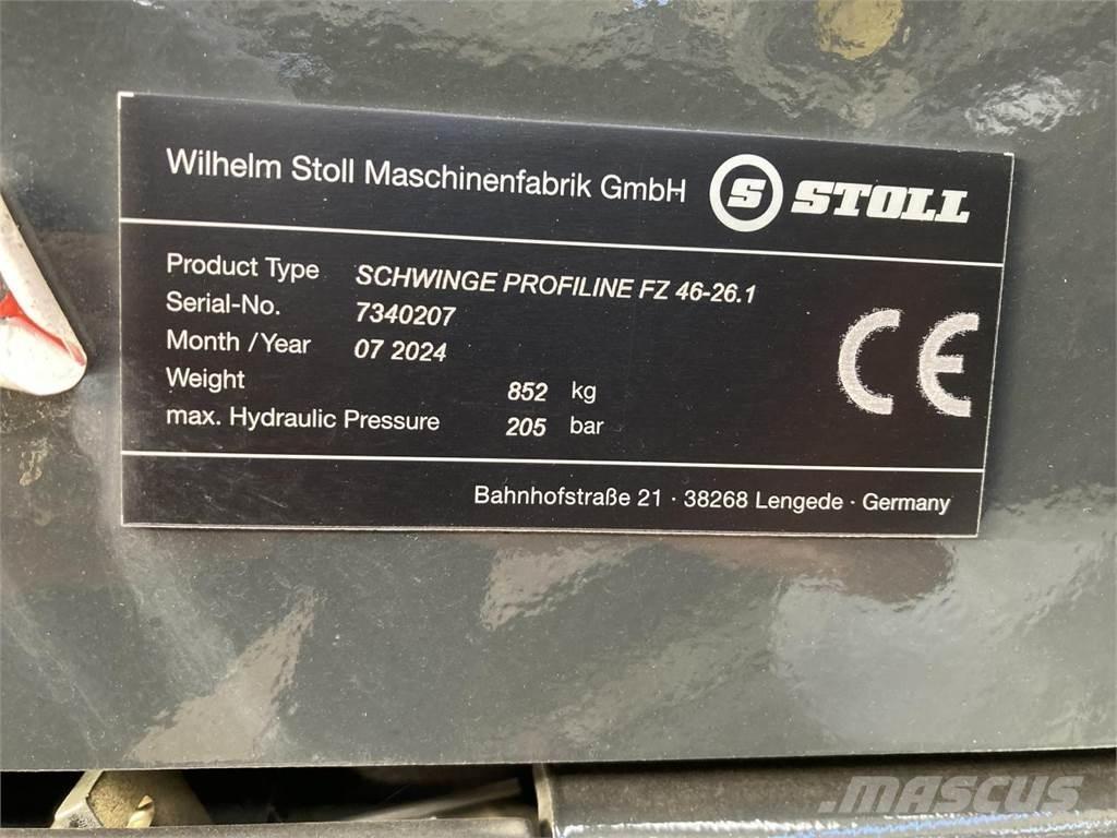 Stoll FZ 46-26.1 Čelni nakladalci in kopači