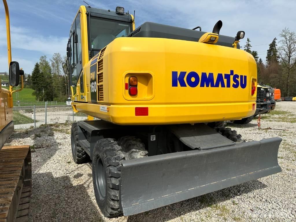 Komatsu PW 160-8 Bagri na kolesih