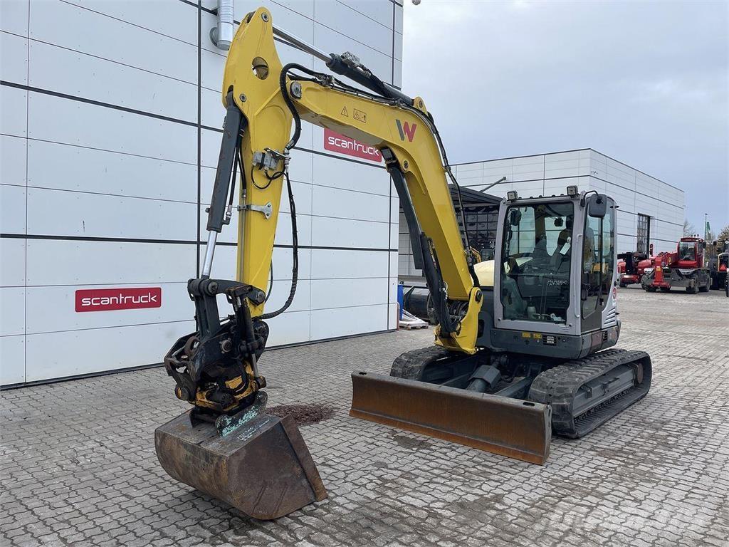 Wacker Neuson EZ80 Bagri na kolesih
