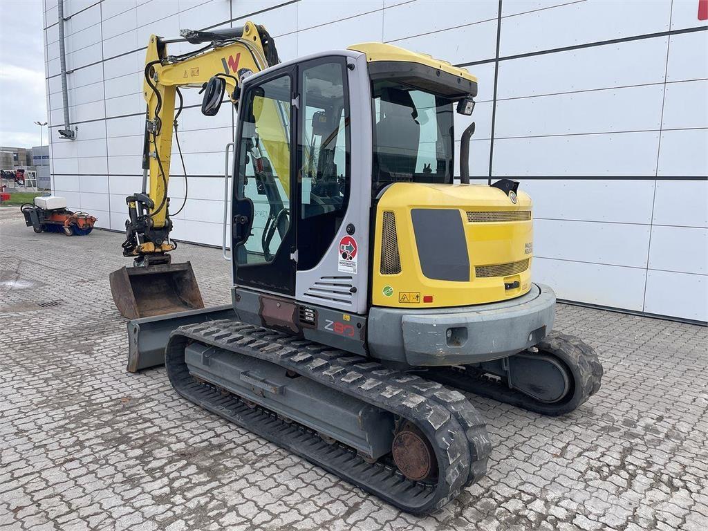 Wacker Neuson EZ80 Bagri na kolesih