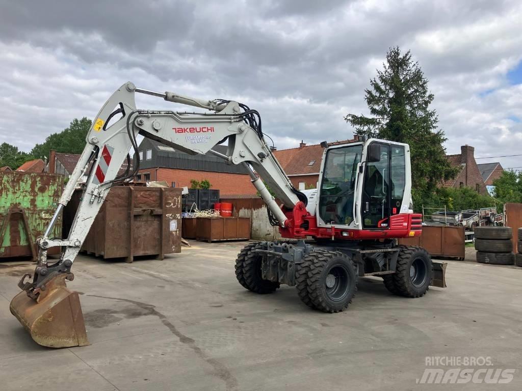 Takeuchi TB 295 W Bagri na kolesih