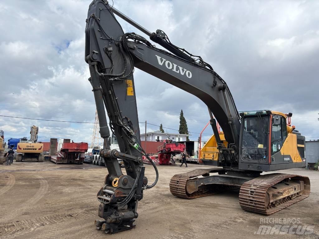 Volvo EC 250 EL Bagri goseničarji