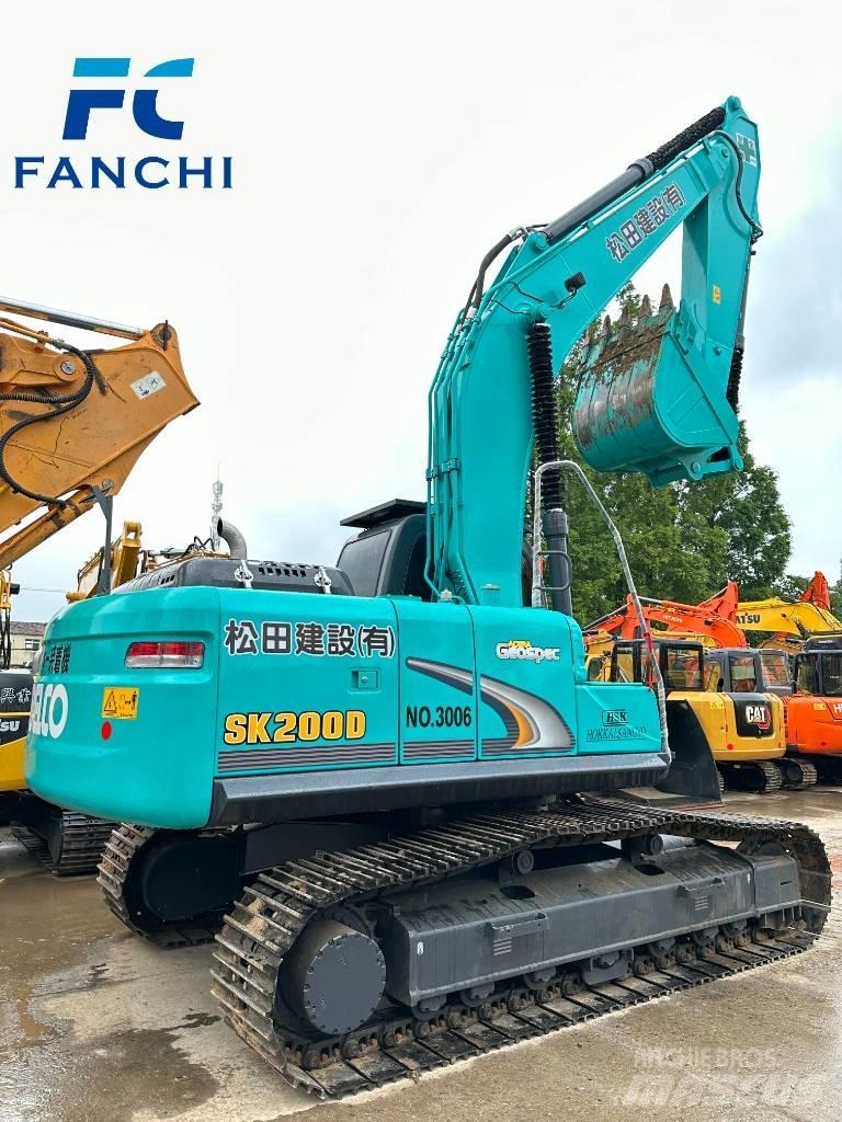 Kobelco SK 200-8 Bagri goseničarji