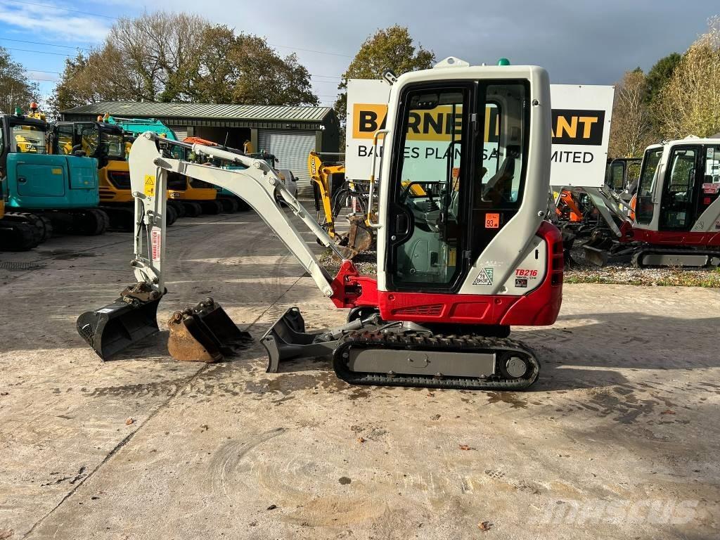 Takeuchi TB 216 Mini bagri <7t