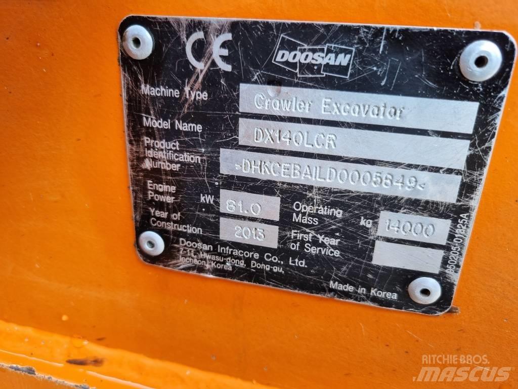 Doosan DX 140 LCR Bagri