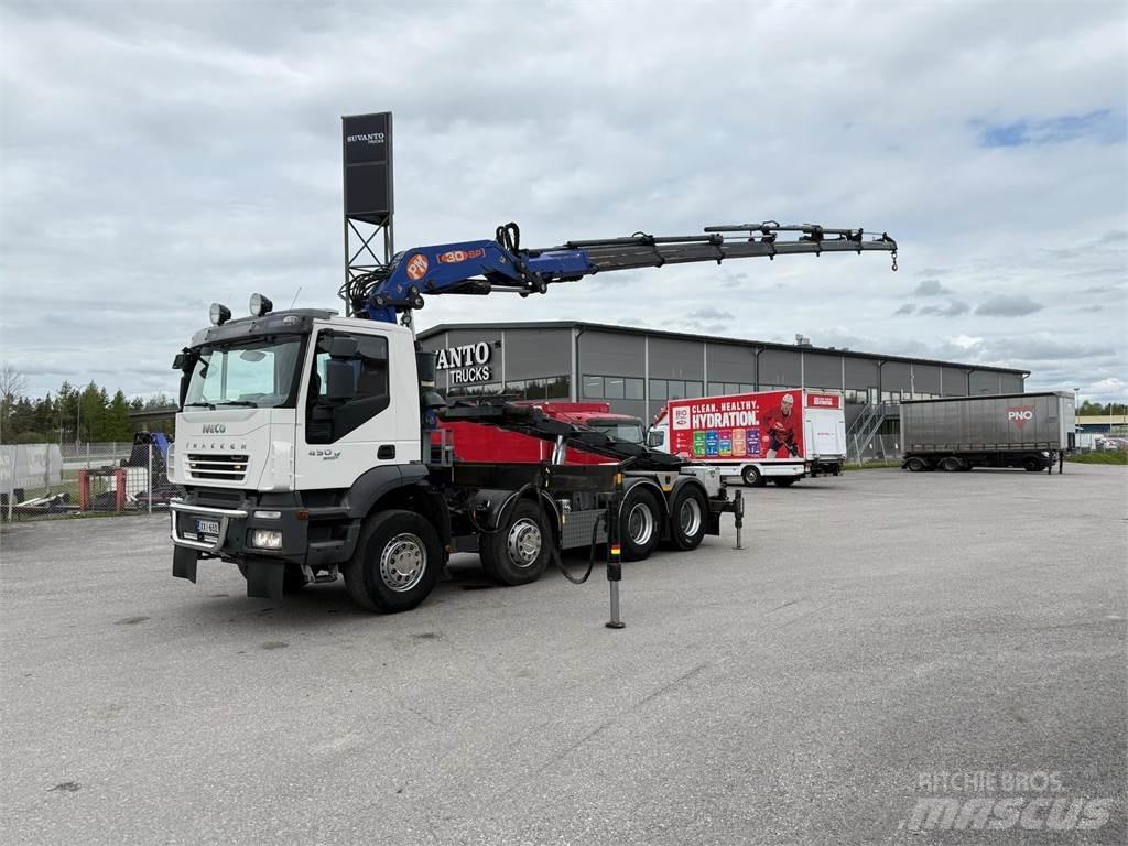 Iveco 410T45 8x4 Tovornjaki z žerjavom