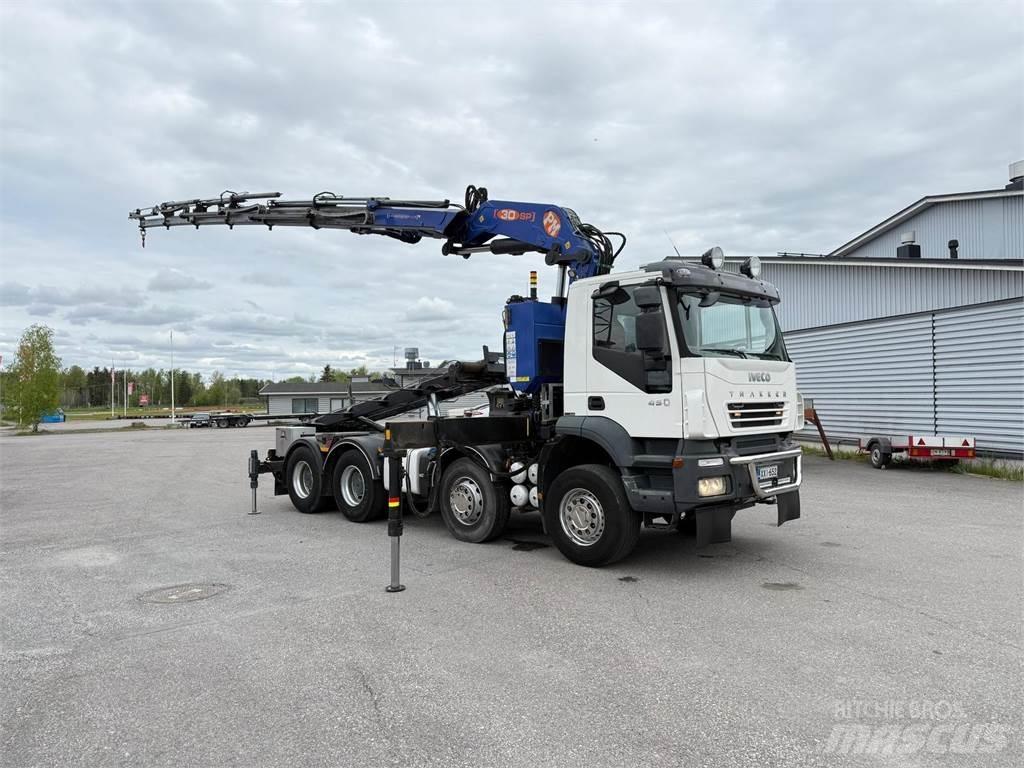 Iveco 410T45 8x4 Tovornjaki z žerjavom