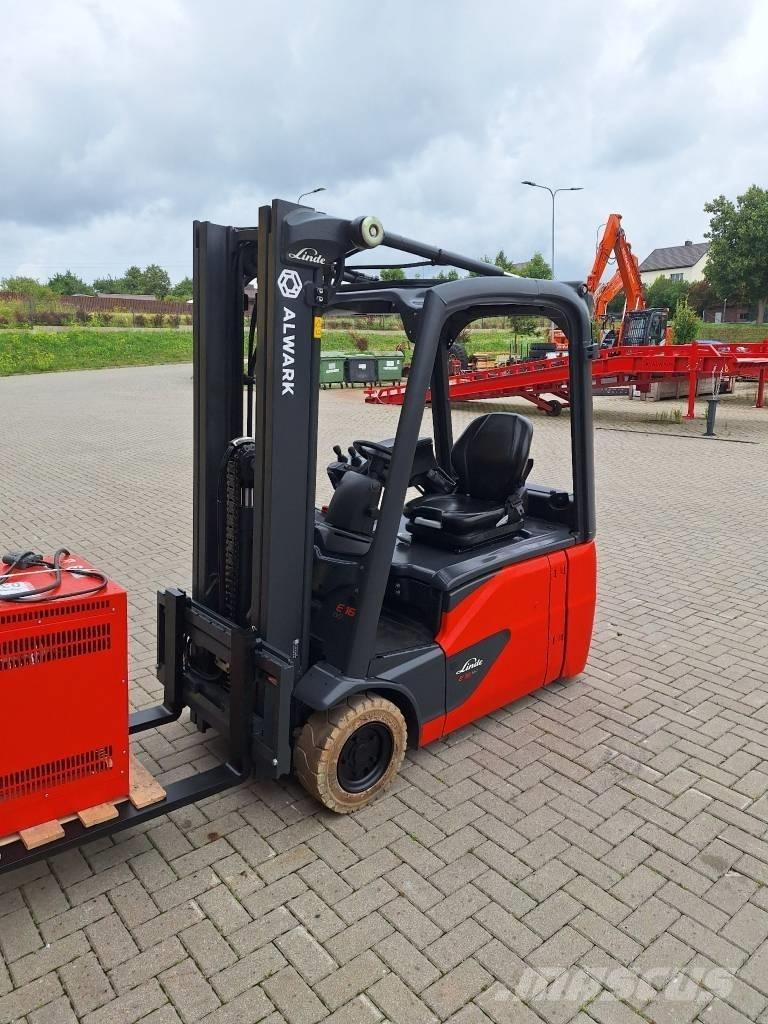 Linde E16 Električni viličarji