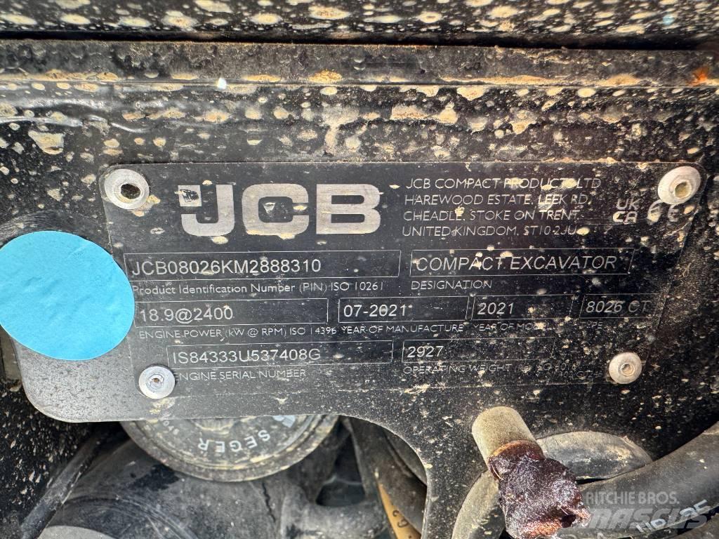 JCB 8026CTS Bagri goseničarji