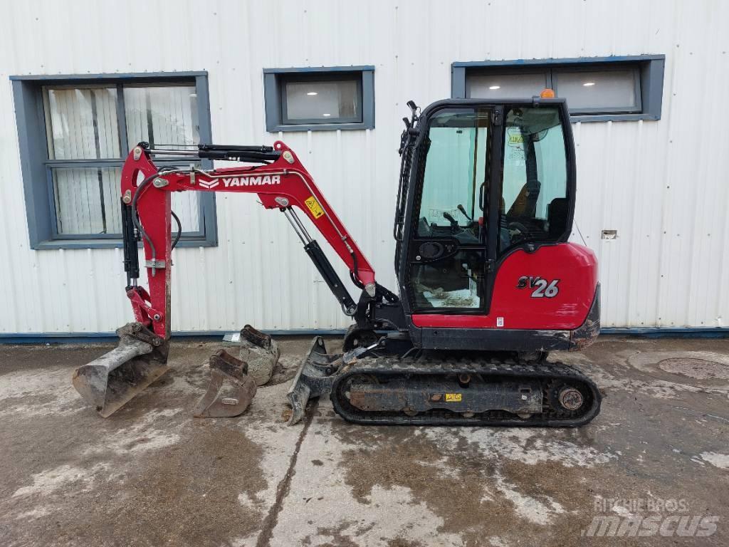 Yanmar SV26 Mini bagri <7t