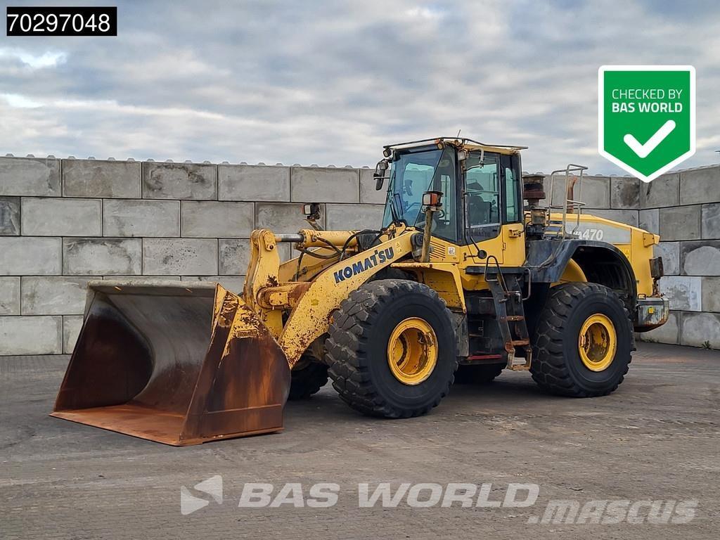 Komatsu WA470 -7 Kolesni nakladalci