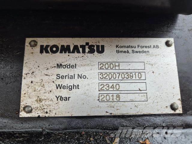 Komatsu 901 XC Harvesterji