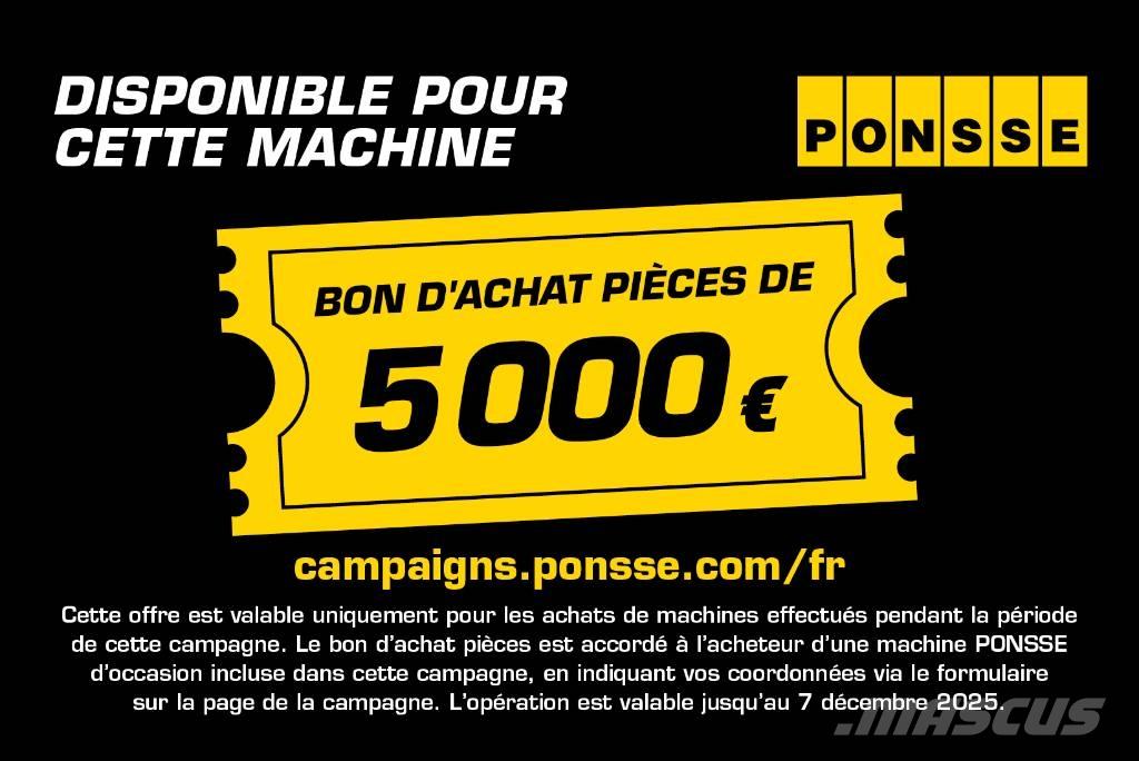 Ponsse Ergo 8W Harvesterji