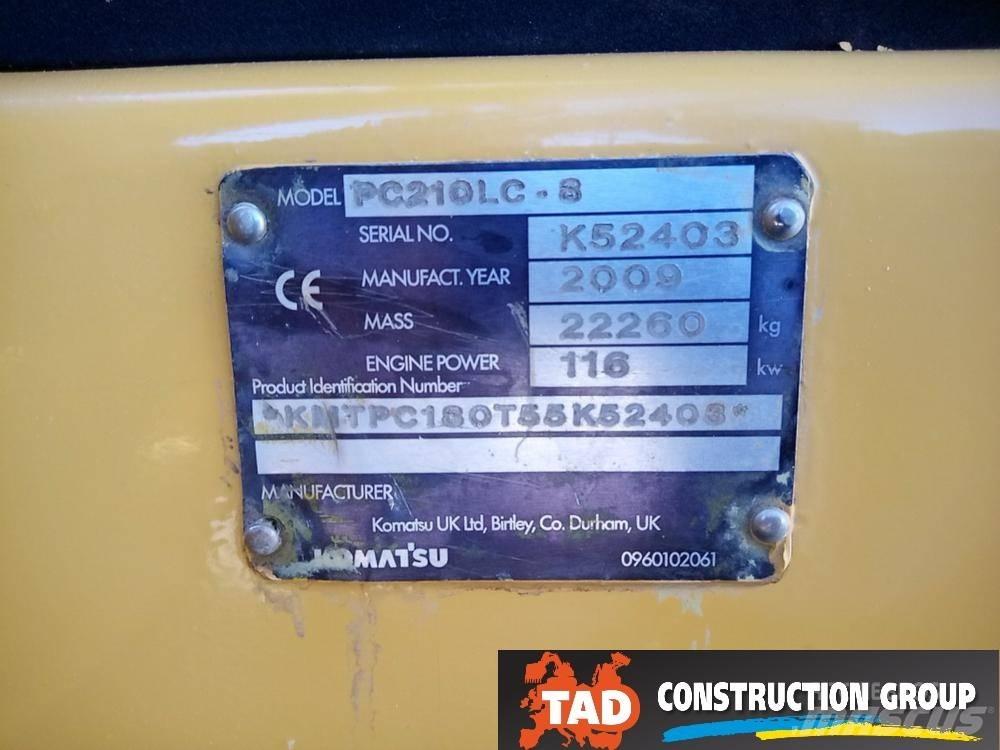 Komatsu PC210LC-8 Bagri goseničarji
