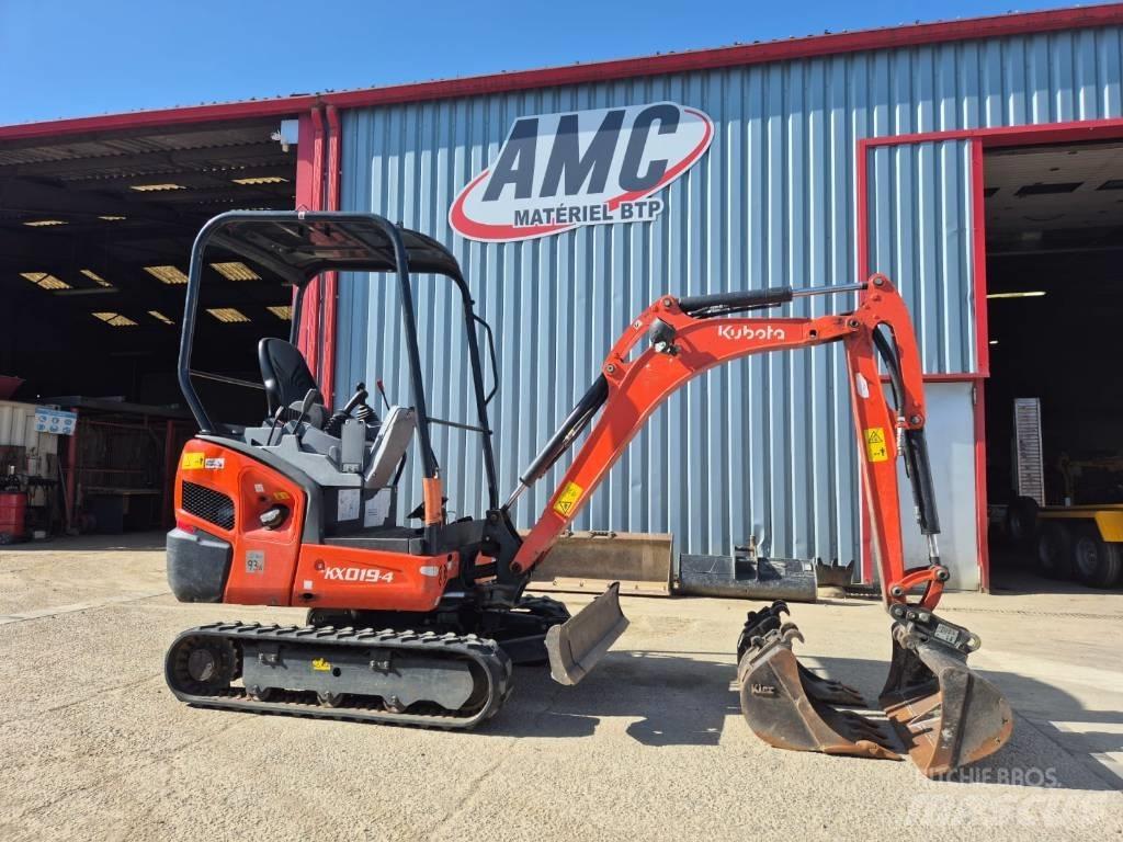 Kubota KX 019-4 Mini bagri <7t