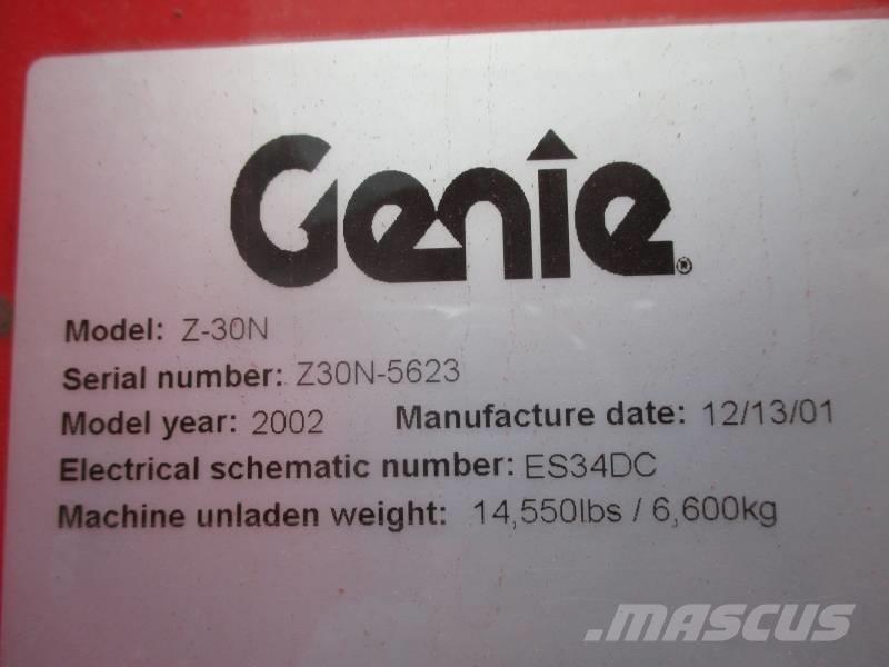 Genie Z 30 Zglobne dvižne ploščadi