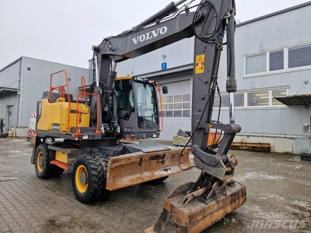 Volvo EW 160 E Bagri na kolesih