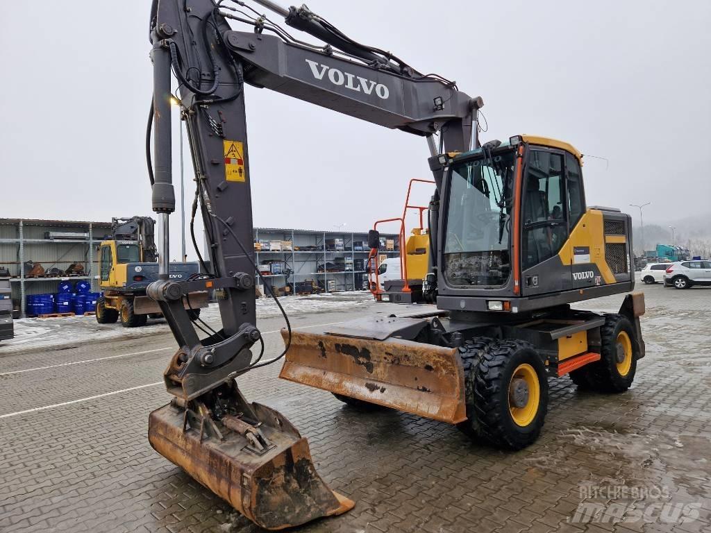 Volvo EW 160 E Bagri na kolesih