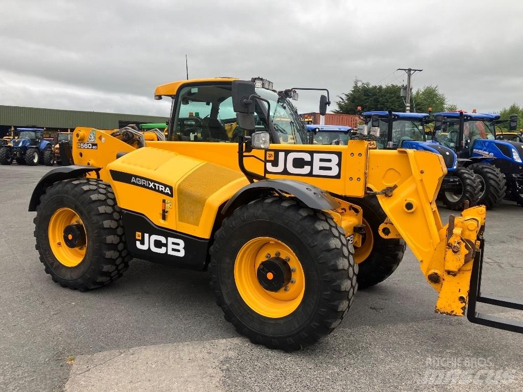 JCB 560-80 Agri Xtra Kmetijski teleskopski nakladalci