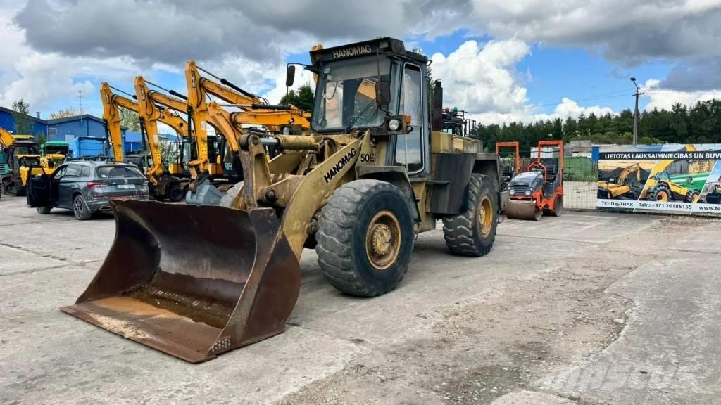 Hanomag 50 E Kolesni nakladalci