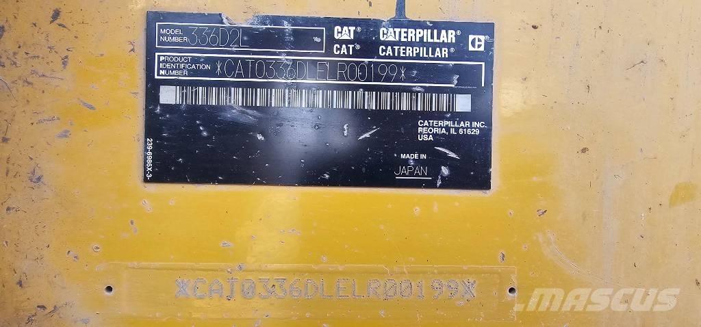 CAT 336D2L Bagri goseničarji